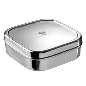Pulito PureLunchBox Matlåda - Rostfritt Stål - Kvadrat 