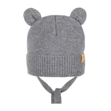 Pure Pure Baby Beanie - Kashmir - Skiffergrå