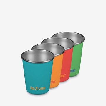 Klean Kanteen Stålmugg - 296ml - 4-Pack - Beach Ball