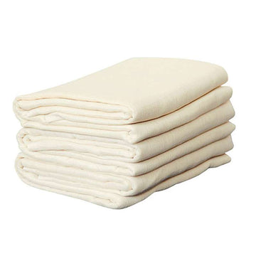 Disana Muslin Muslinfiltar/Minisvep - 10 st. - 80x80cm. - Natur