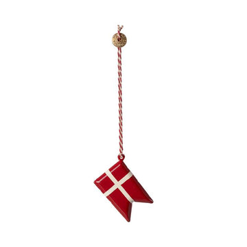 Maileg Julornament i Metall - Dannebrog 