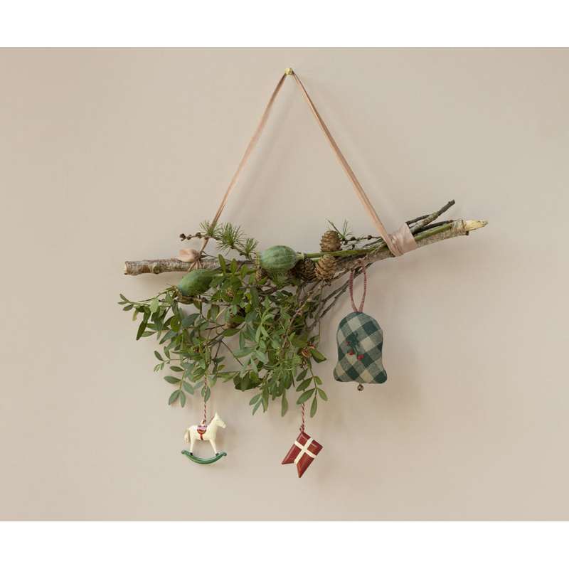 Maileg Julornament i Metall - Dannebrog 