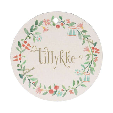 Maileg Presentetiketter - Grattis - 15 st.