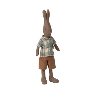 Maileg Hare - strl. 2 - Brun - Blus och Shorts 