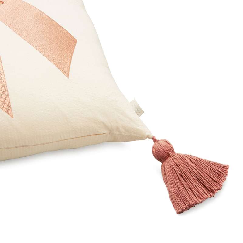 Cam Cam Copenhagen Kudde - Broderad m. Fransar - OCS - Bows 