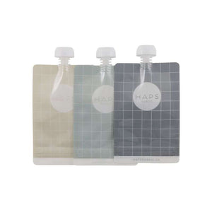 HAPS Nordic Återanvändbara Smoothie Påsar - 3-Pack - Cold Check 