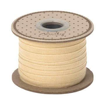 Maileg Presentband - Kräm - 25 meter/0,6 cm. 