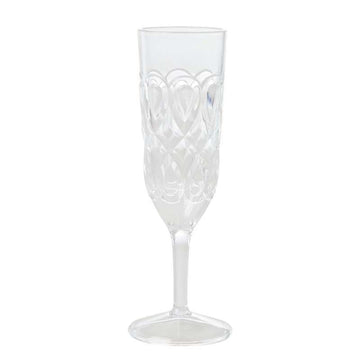 RICE Champagneglas i Akryl - Klar 