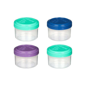 Sistema Snackbox - Dressingkärl Att Gå - 4-Pack - 35ml - Assorterande Färger 