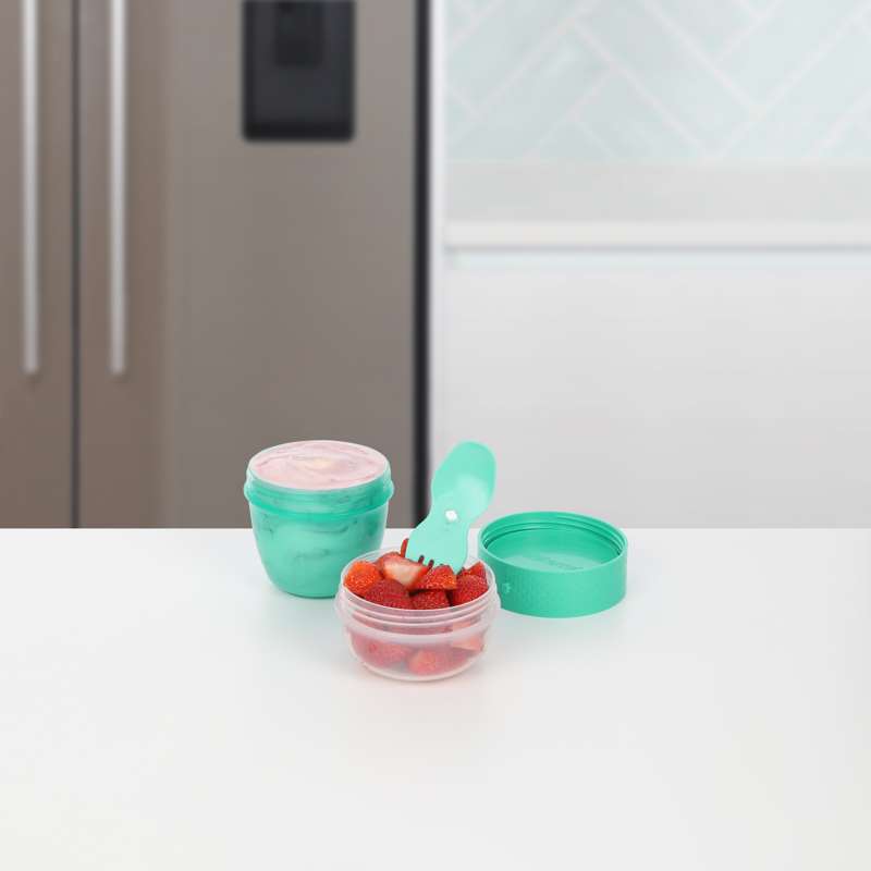 Sistema Snackbox - Snackkapsel att ta med - 515ml - Mintgrön 