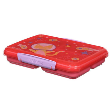 Sistema Multi Split Lunch - Matlåda/Snackbox - Kids - 820ml - Space Kitty/Popsicle