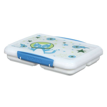 Sistema Multi Split Lunch - Matlåda/Snackbox - Kids - 820ml - Space Kitty/White