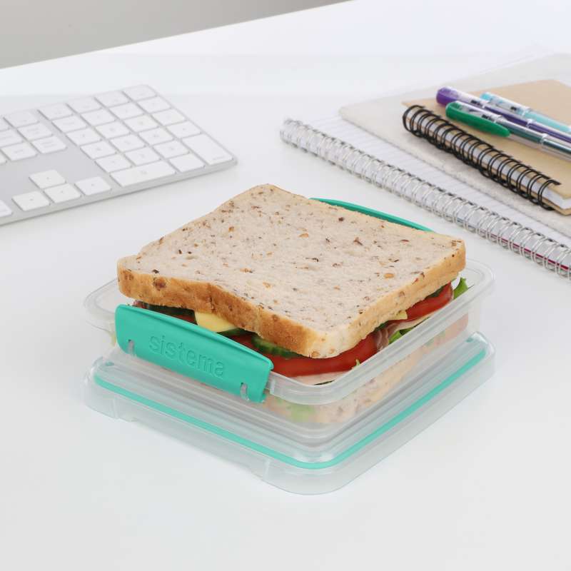 Sistema Matlåda - Sandwich Box To Go - 450ml - Mintgrön 