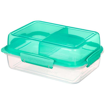 Sistema Matlåda - Lunch Stack To Go Rektangulär - 1.8L. - Mintgrön 
