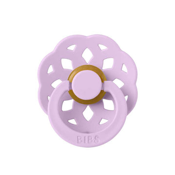 BIBS Rund Boheme napp - Str. 2 - Naturgummi - Violet Sky