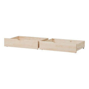 Hoppekids ECO Comfort - Sängset för 70x160 cm. Säng - Natur 