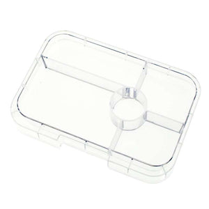Yumbox Insatsbricka - Tapasbricka - 5 rum - Transparent 