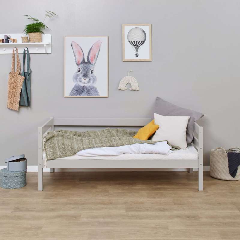 Hoppekids ECO Comfort - Juniorsäng - 70x160 cm. - Dove Grey 