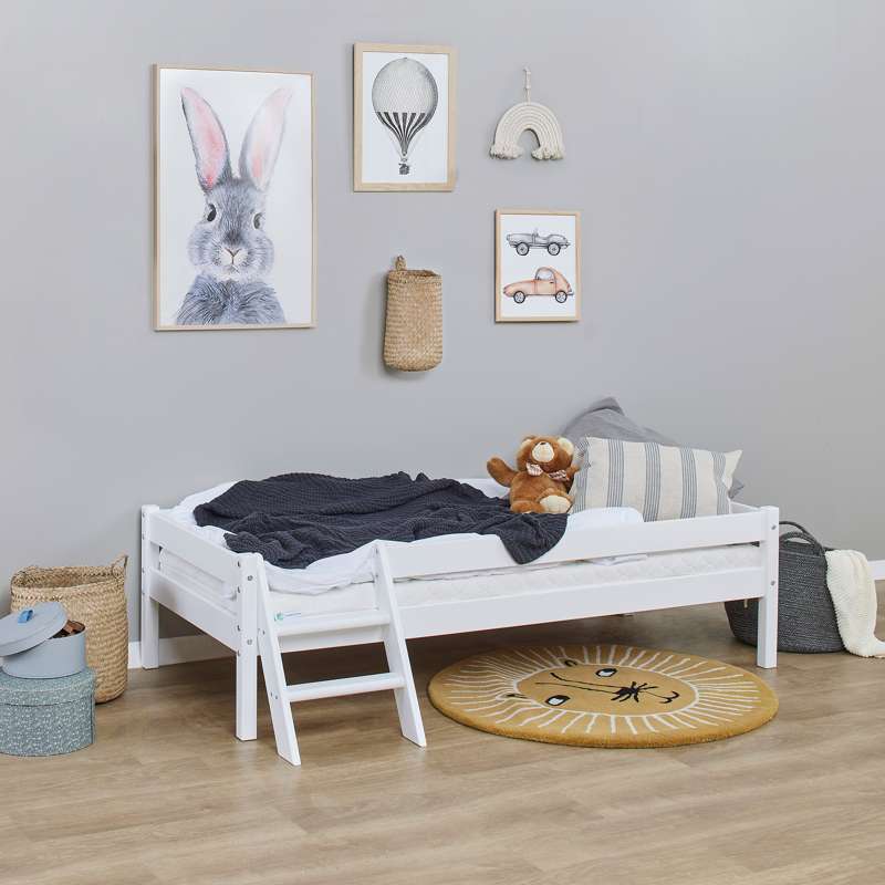 Kid'oh Juniorsäng m. Sweet Dream Madrass - 70x160 cm - Vit 