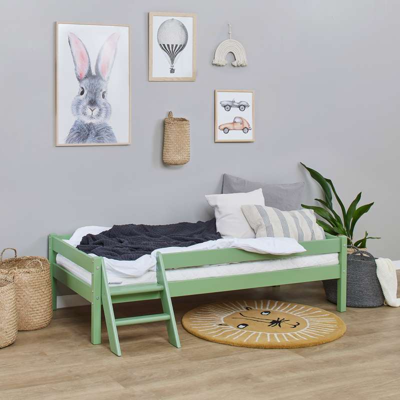 Kid'oh Juniorsäng m. Sweet Dream Madrass - 70x160 cm - Grön 