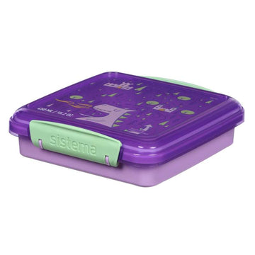 Sistema Sandwich Box Lunch - Matlåda - Barn - 450ml - Dragon/Fairy Dust