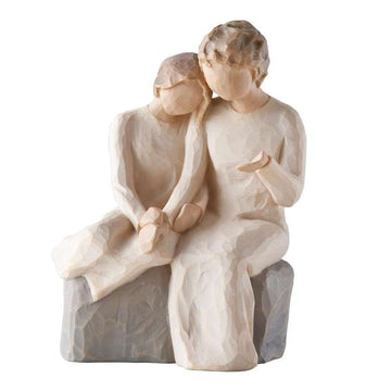 Willow Tree Med min mormor Figur (mormor och stort barnbarn) 