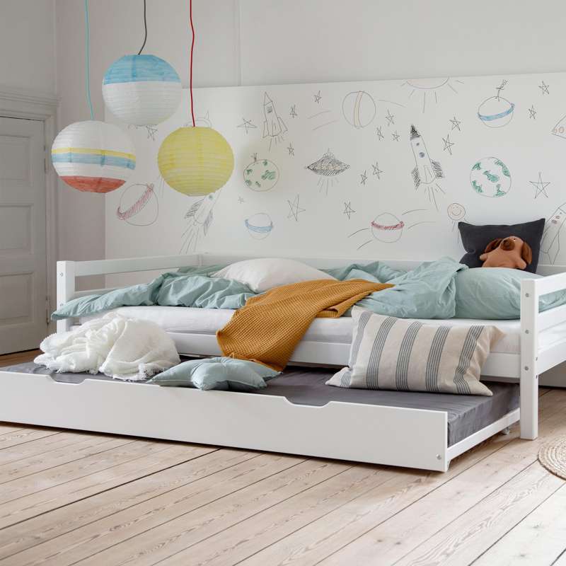 Hoppekids ECO Dream - Juniorsäng - Flera Storlekar - Vit 