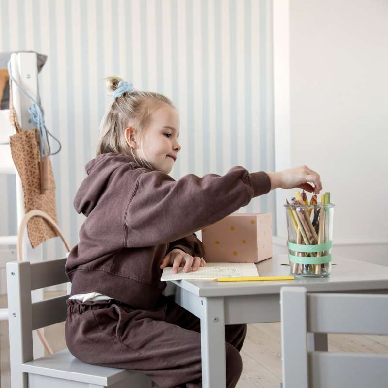 Hoppekids MADS Børnestol - Dove Grey 