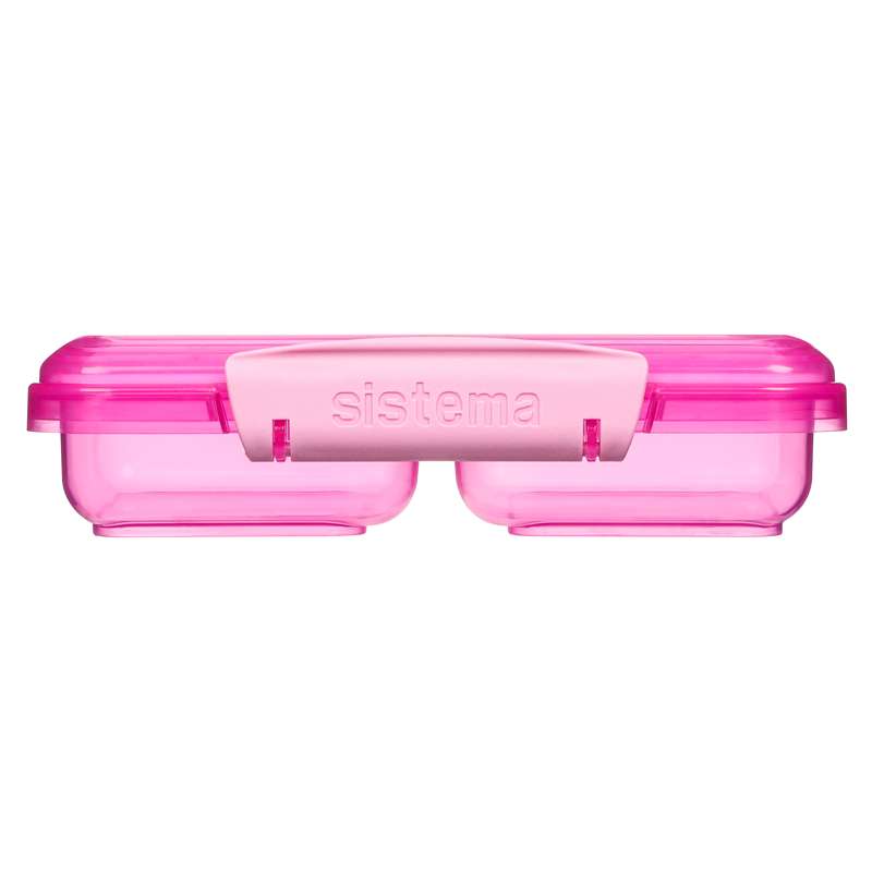 Sistema Snackbox - Liten Split - 350ml - Rosa 
