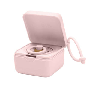 BIBS Tillbehör Nappbox - Suttebox m. Plats för 3 Nappar - Blossom 