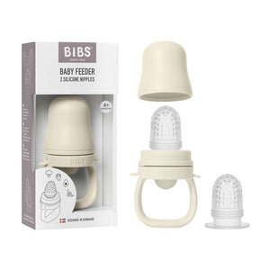BIBS Middag - Baby Matningssked Smagesut - Elfenben 