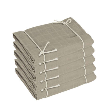 Oh'Naturel Ekologiska Muslinfiltar - 5-pack - Lotus