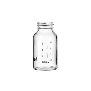 BIBS Bottle - Tillbehör - Liten nappflaska - Glas - 120ml