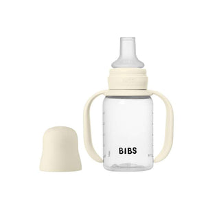 BIBS Bottle - Nappflaskset - Plast - Silikon - Sippy - 150ml - Ivory