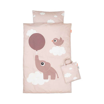 Done By Deer Sängkläder - Baby - Elphee - Puder 