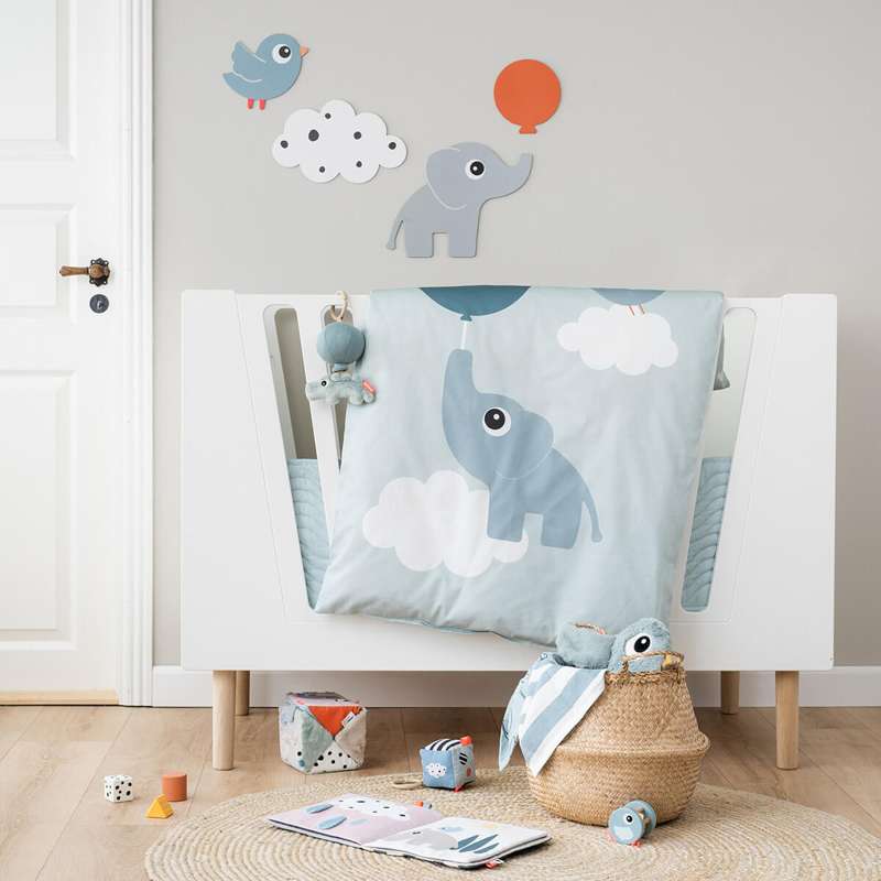 Done By Deer Sängkläder - Junior - Elphee - Blå 