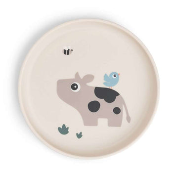 Done By Deer Foodie Tallrik - Tiny Farm - Sand 