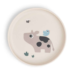 Done By Deer Foodie Tallrik - Tiny Farm - Sand 