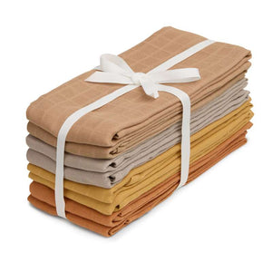 Cam Cam Copenhagen Stofble - 8-pack - GOTS - Earth Mix 