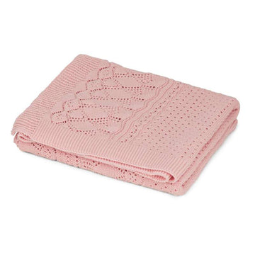 Cam Cam Copenhagen Pointelle Stickad tröja - Baby - GOTS - Sorbet 