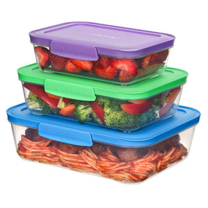 Sistema Matförvaring - Nest It - 3-Pack - Ass. Färger 
