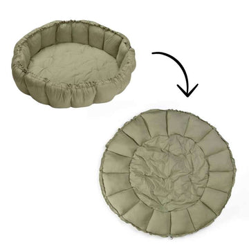 Play & Go Bloom - Babynest/Lekmatta - Meadow Green