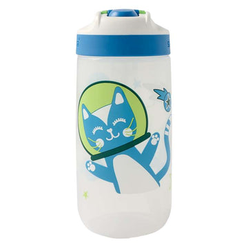 Sistema Easy Sip Bottle - Vattenflaska - Barn - 500ml - Space Kitty/White