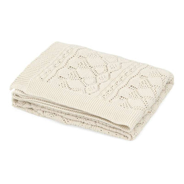 Cam Cam Copenhagen Pointelle Stickad Tröja - Baby - GOTS - Off White 