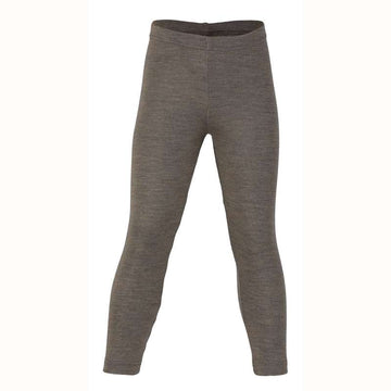 Engel Natur Byxor/Leggings - Ull/Silke - Valnöt 