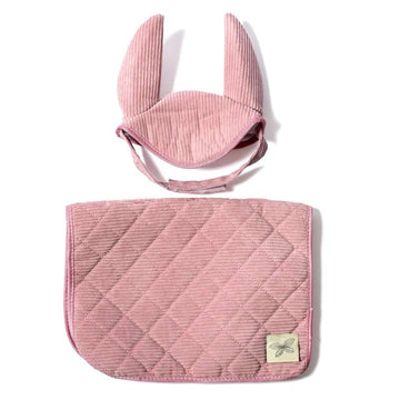 By Astrup Schabrak och Huva till Käpphäst - Rosa Sammet