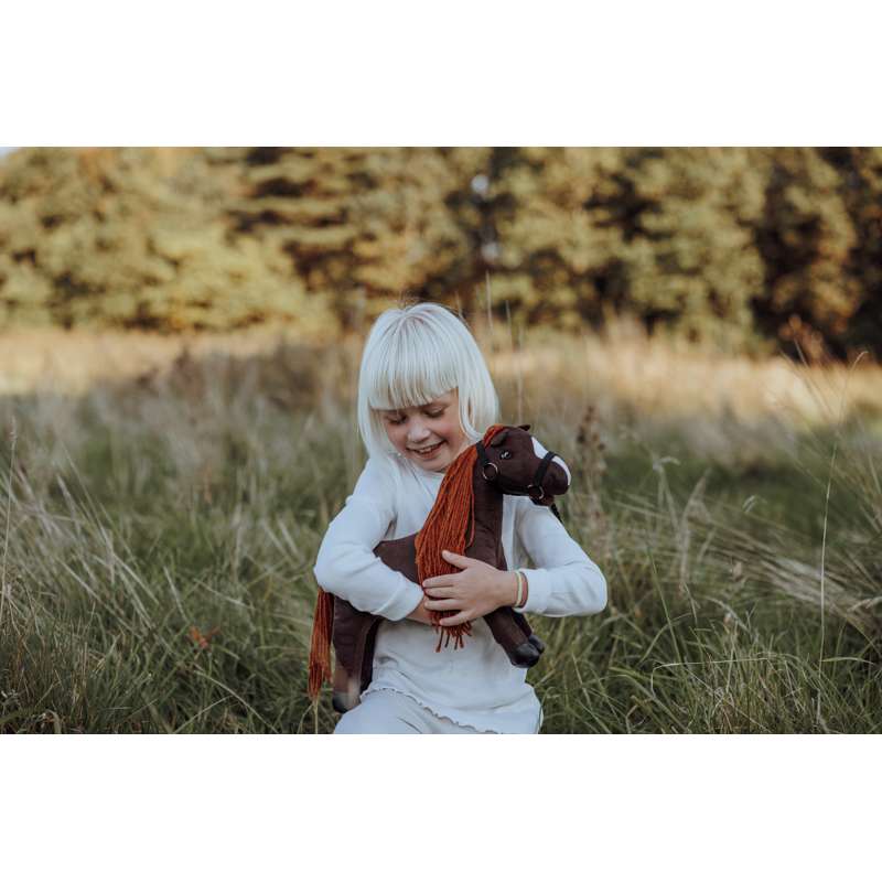 By Astrup Kramponny - 30 cm. - Pixie - Brun 