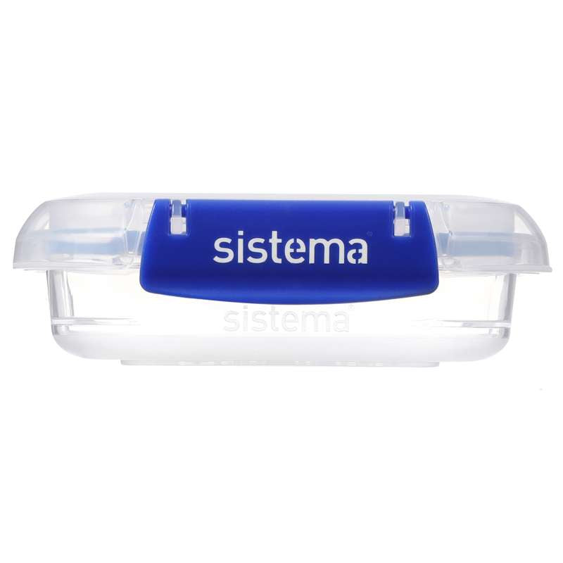 Sistema Matförvaring - Klip It Plus - Rektangel - 180ml - Blå 