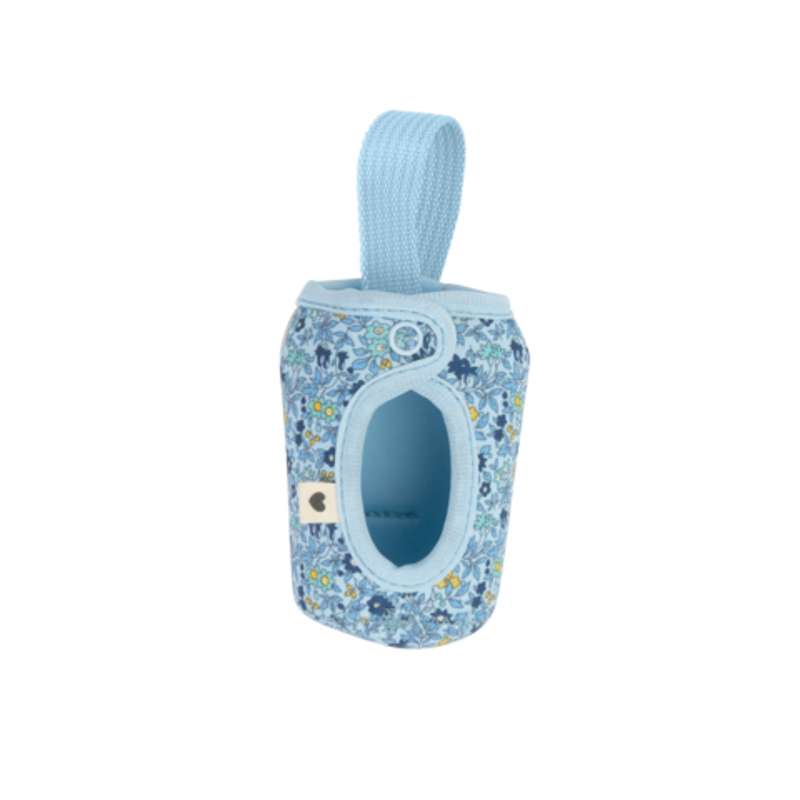 BIBS Bottle - Sleeve till nappflaska - Liten - 110ml - Chamomile Lawn/Baby Blue