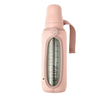 BIBS Bottle - Sleeve till Nappflaska - Stor - 225ml - Blush